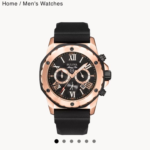 Bulova Marine Star Rose Gold Watch in great condition.
